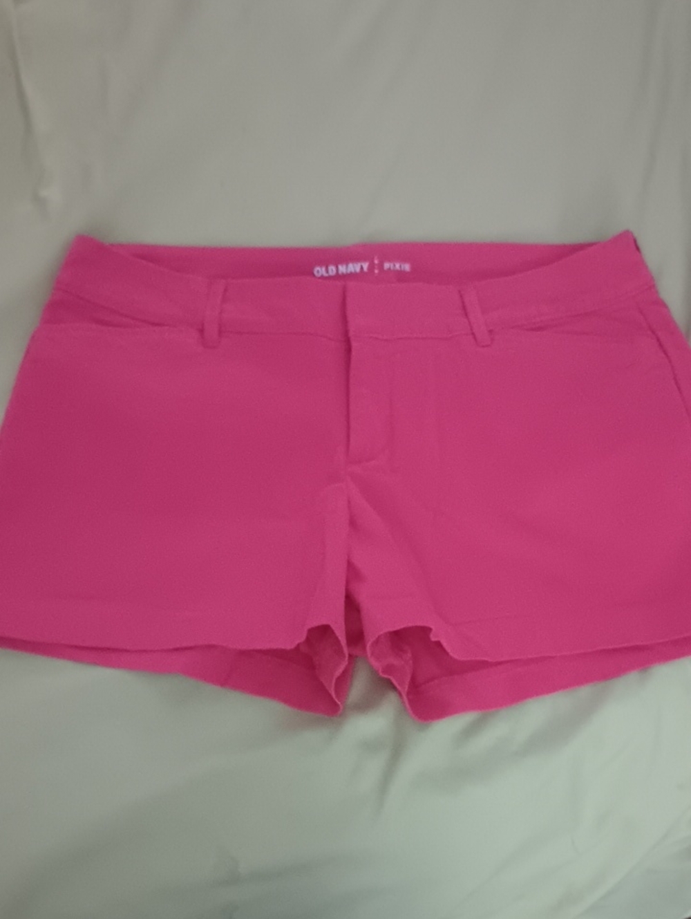 Old Navy Hot Pink Women's Mid Rise Shorts